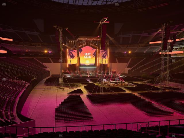 Allegiant Stadium - Section 103 Seat View