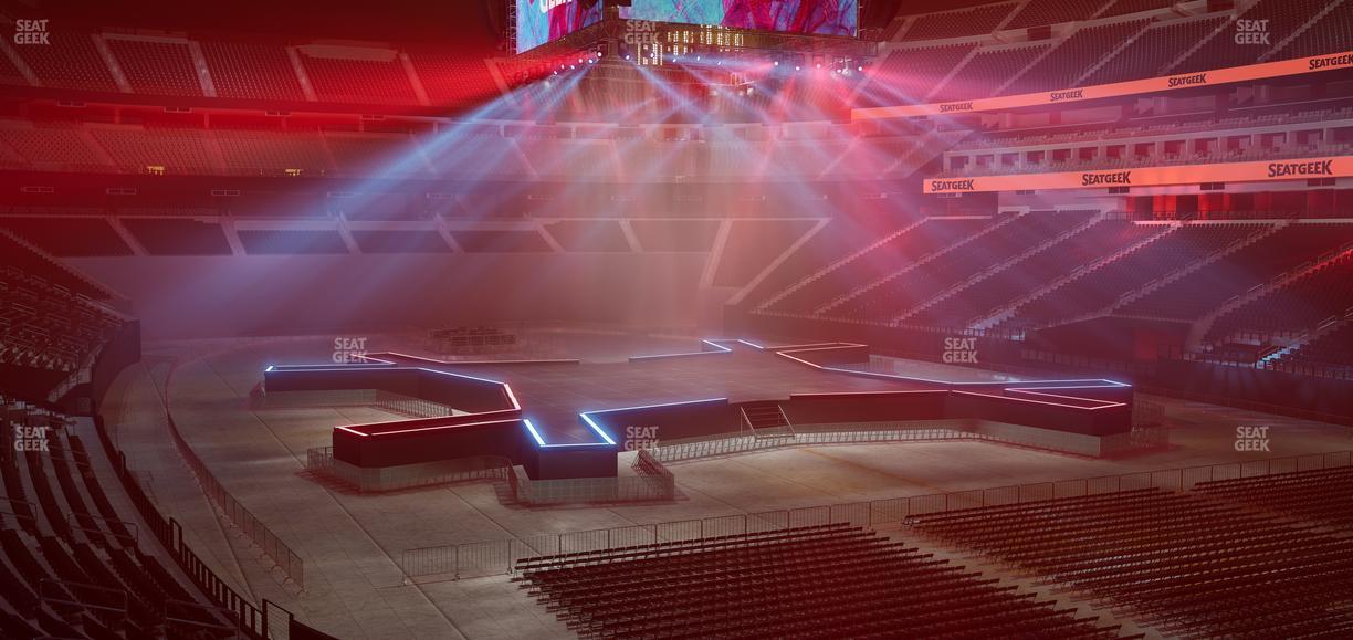 Allegiant Stadium - Section 104 Seat View