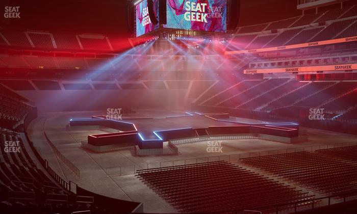 Allegiant Stadium - Section 104 Seat View