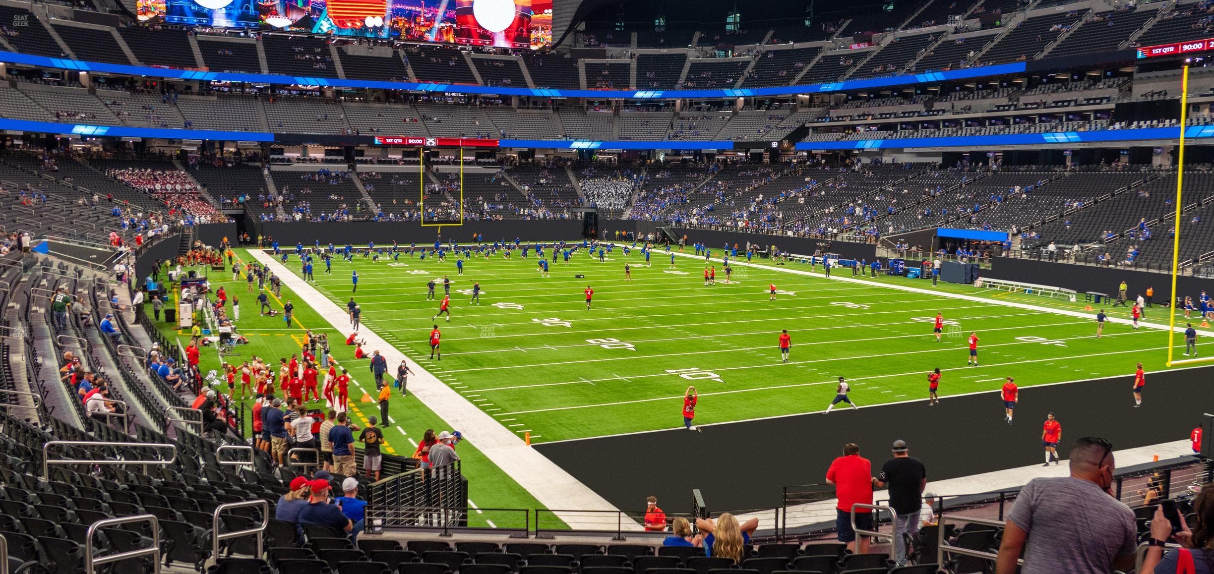 Allegiant Stadium - Section 104 Seat View