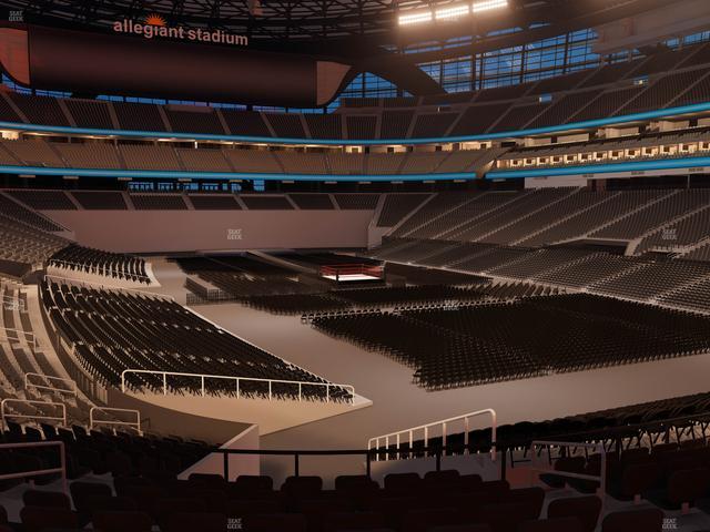 Allegiant Stadium - Section 104 Seat View Allegiant Stadium - Section 104 Seat View