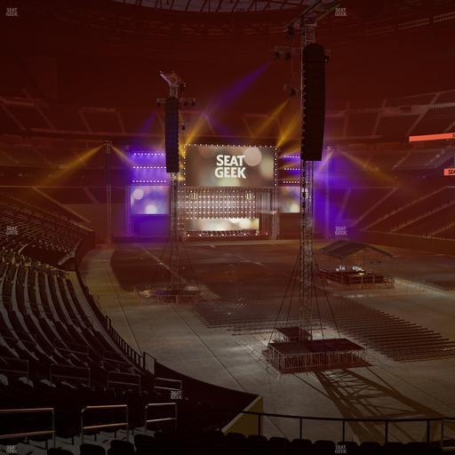 Allegiant Stadium - Section 104 Seat View