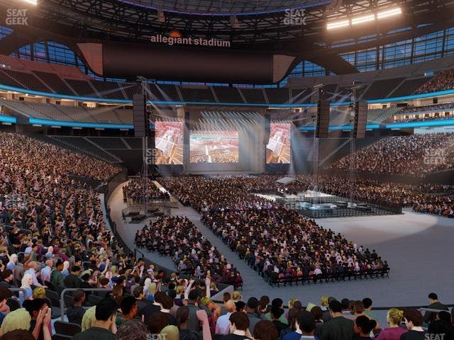 Allegiant Stadium - Section 104 Seat View