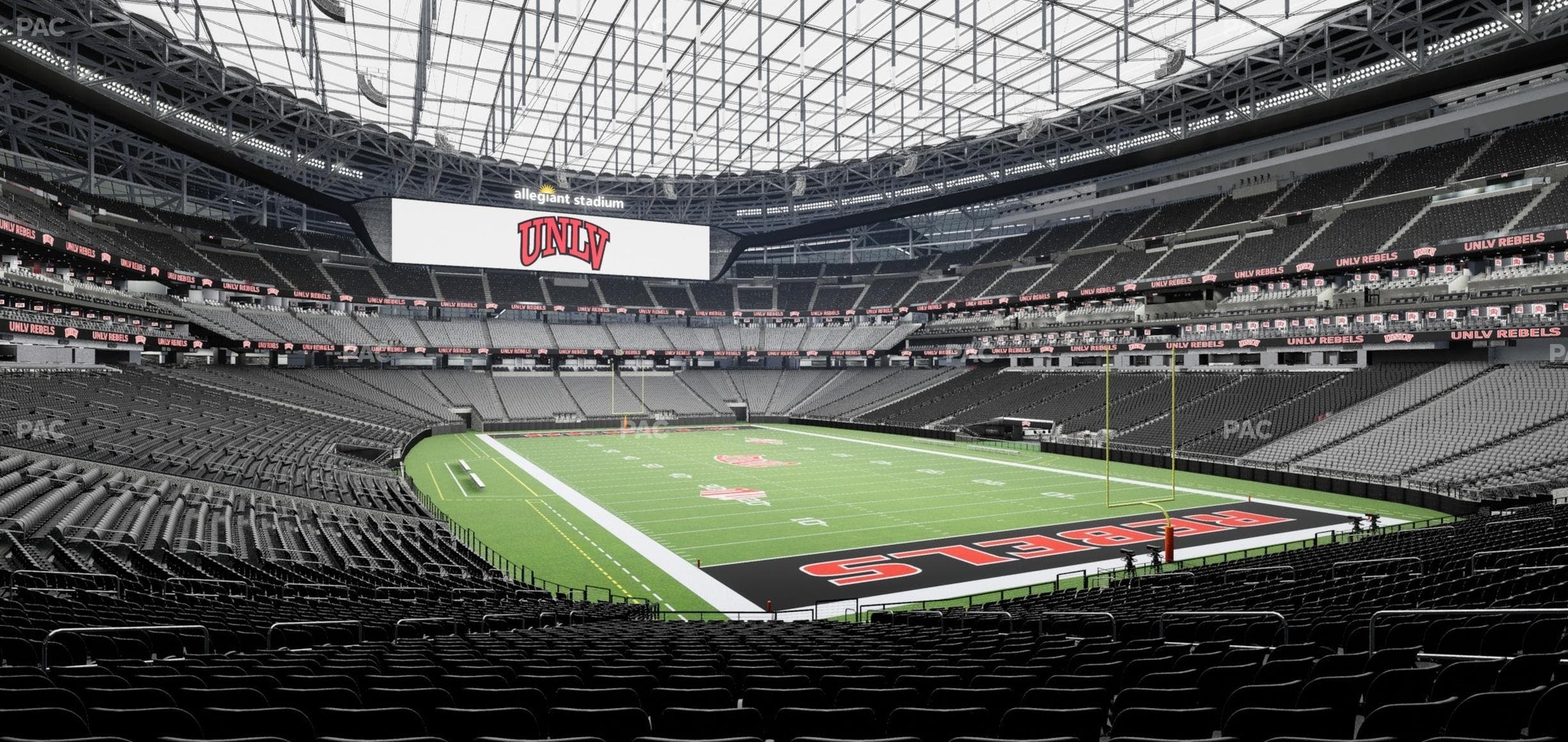 Allegiant Stadium - Section 104 Seat View