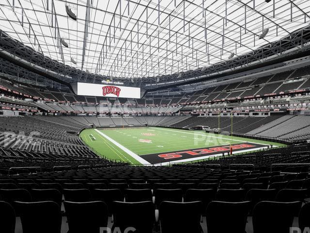 Allegiant Stadium - Section 104 Seat View