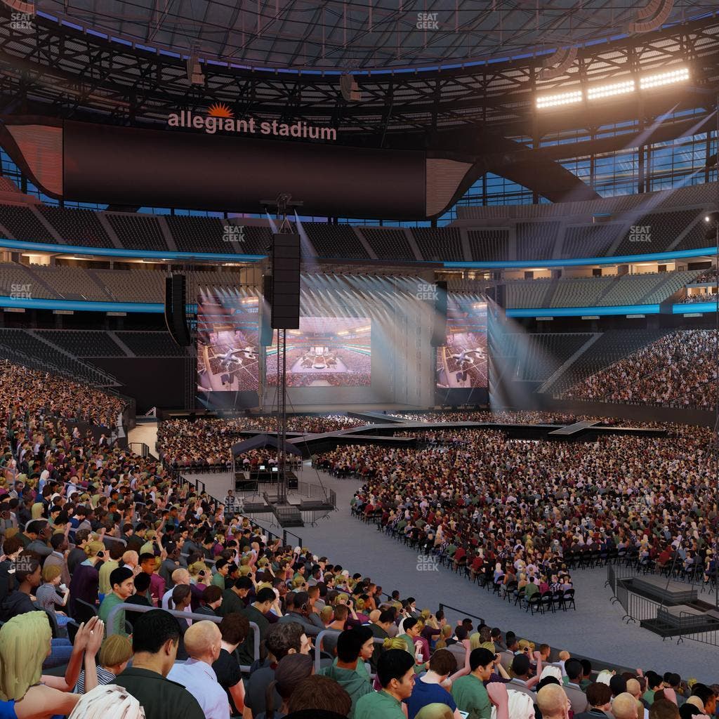 Allegiant Stadium - Section 105 Seat View