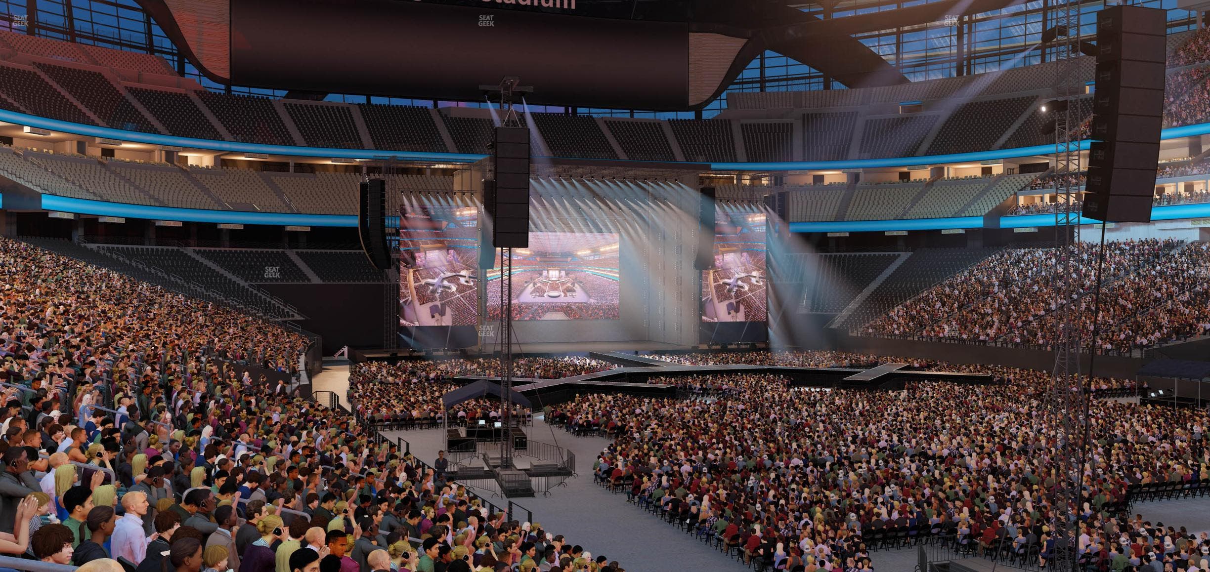 Allegiant Stadium - Section 105 Seat View
