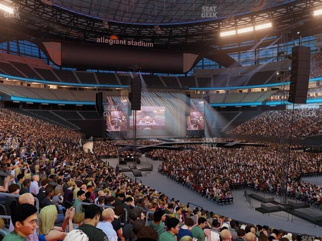 Allegiant Stadium - Section 105 Seat View