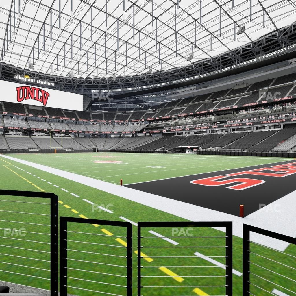 Allegiant Stadium - Section 105 Seat View
