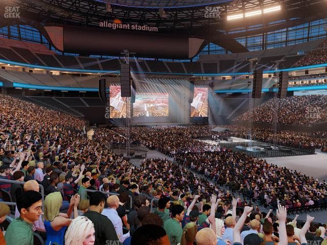 Allegiant Stadium - Section 105 Seat View