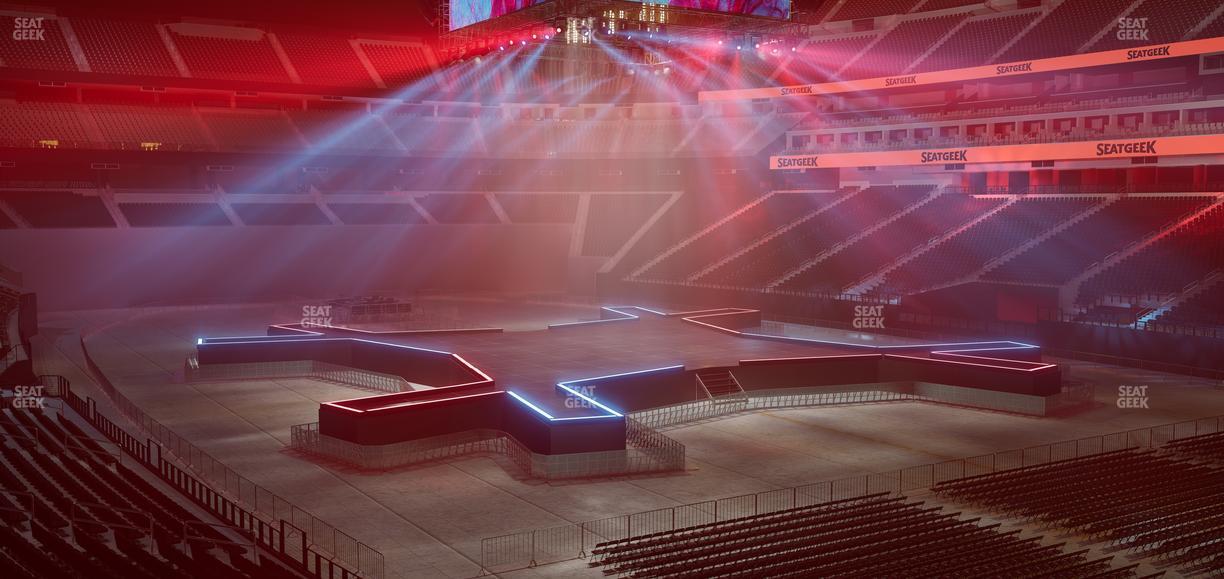 Allegiant Stadium - Section 105 Seat View