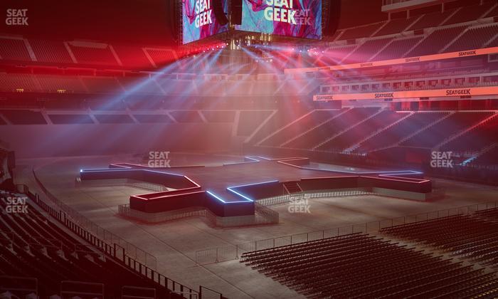 Allegiant Stadium - Section 105 Seat View