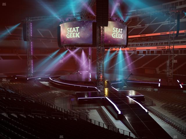 Allegiant Stadium - Section 106 Seat View