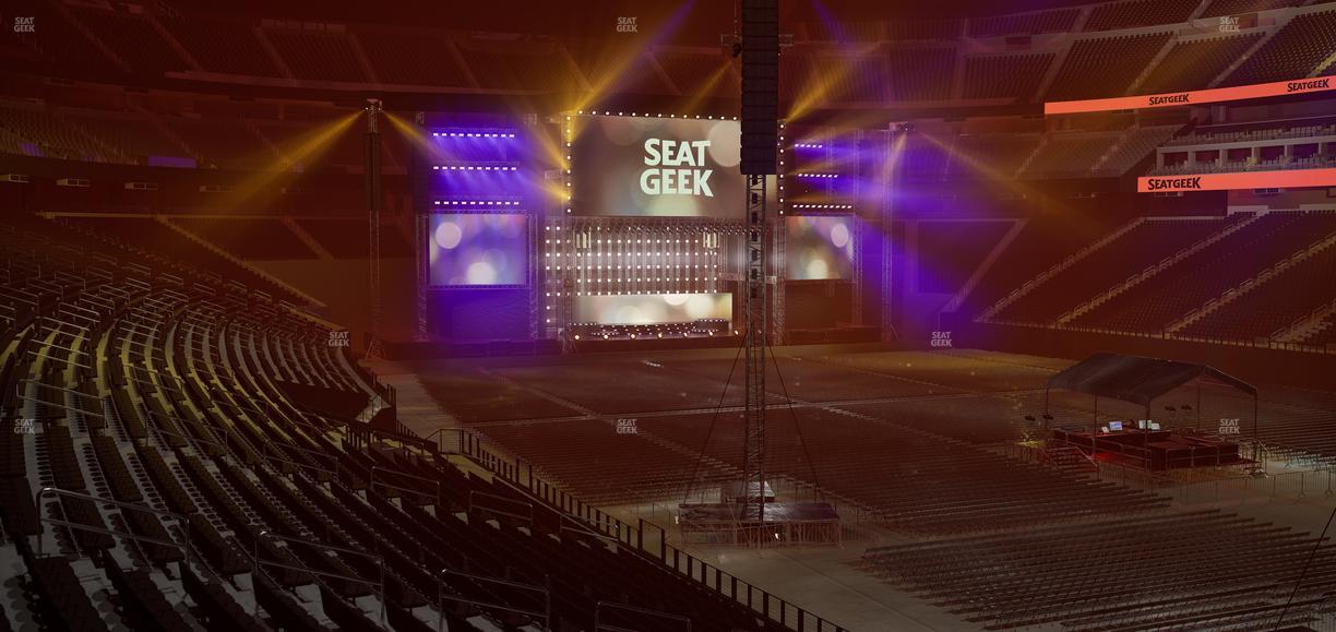 Allegiant Stadium - Section 106 Seat View