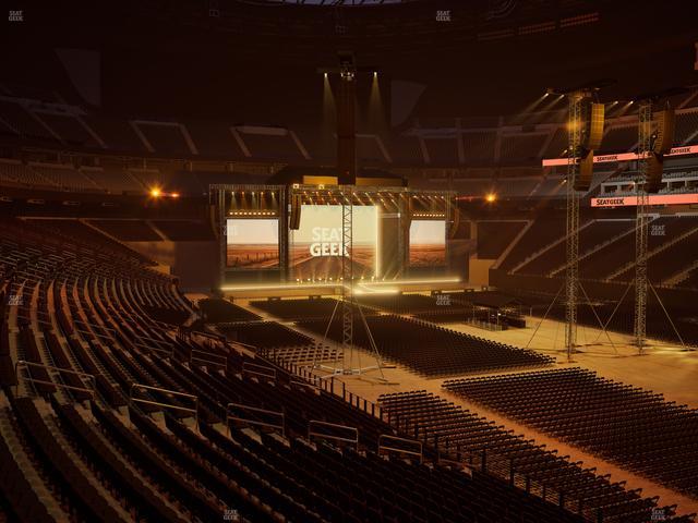 Allegiant Stadium - Section 106 Seat View