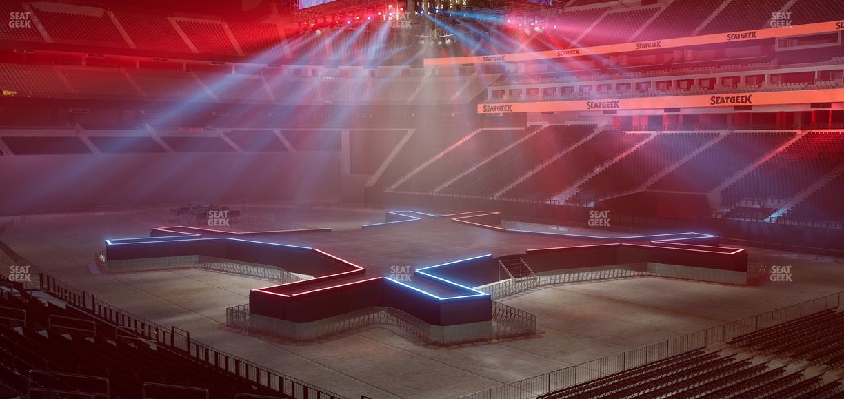 Allegiant Stadium - Section 106 Seat View