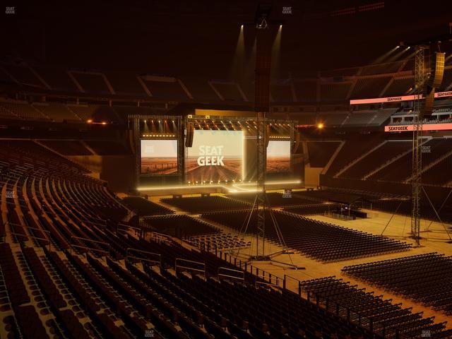 Allegiant Stadium - Section 107 Seat View