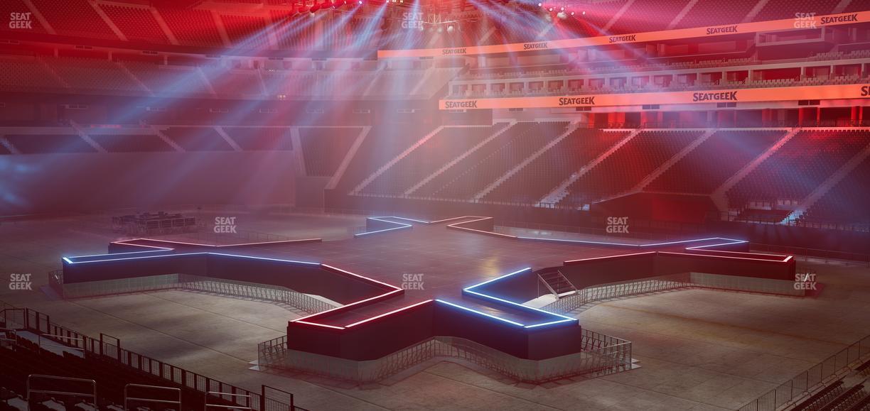 Allegiant Stadium - Section 107 Seat View