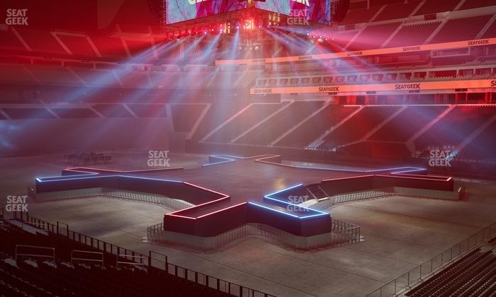 Allegiant Stadium - Section 107 Seat View