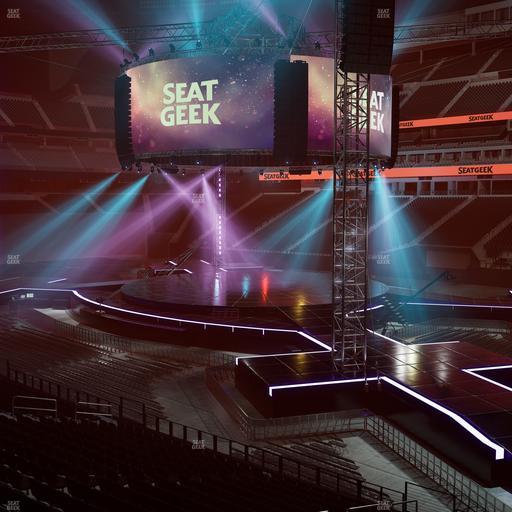 Allegiant Stadium - Section 107 Seat View