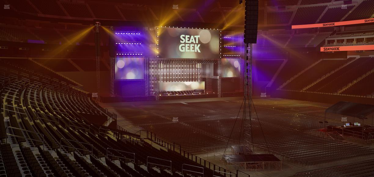 Allegiant Stadium - Section 107 Seat View