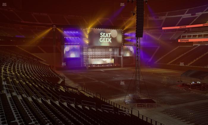 Allegiant Stadium - Section 107 Seat View