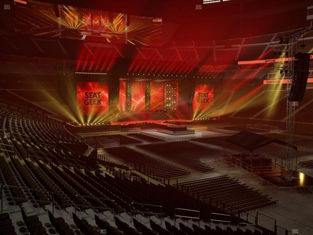 Allegiant Stadium - Section 108 Seat View