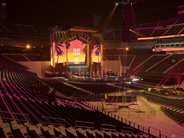 Allegiant Stadium - Section 108 Seat View