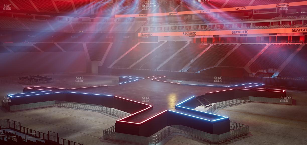 Allegiant Stadium - Section 108 Seat View