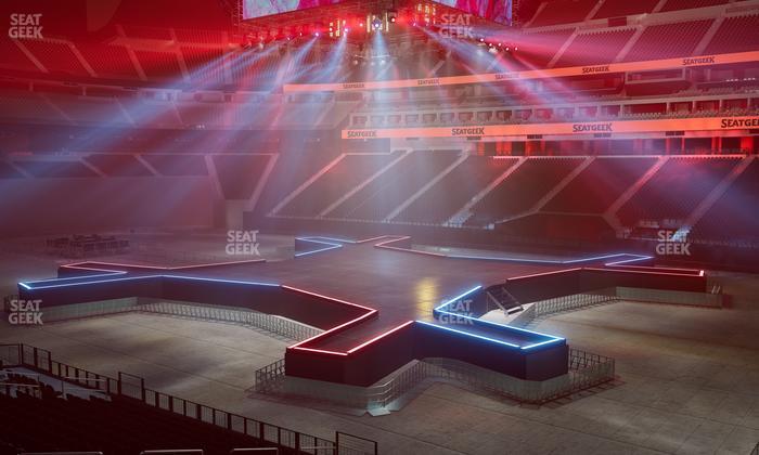 Allegiant Stadium - Section 108 Seat View