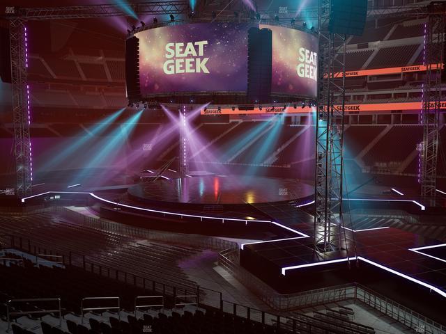 Allegiant Stadium - Section 108 Seat View