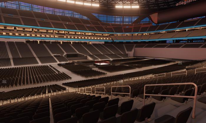 Allegiant Stadium - Section 108 Seat View