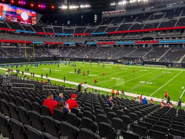 Allegiant Stadium - Section 108 Seat View