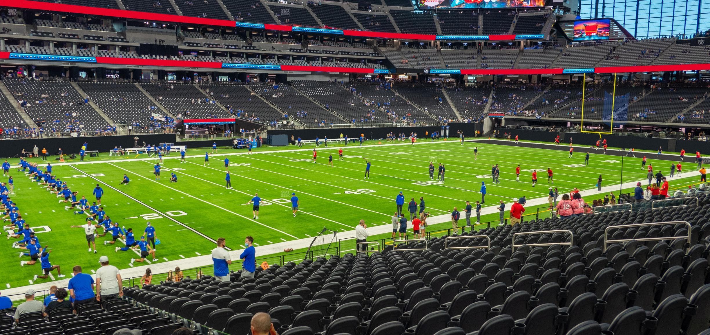 Allegiant Stadium - Section 116 Seat View
