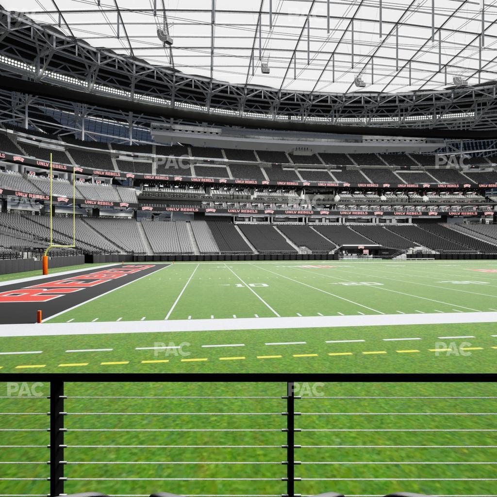 Allegiant Stadium - Section 116 Seat View