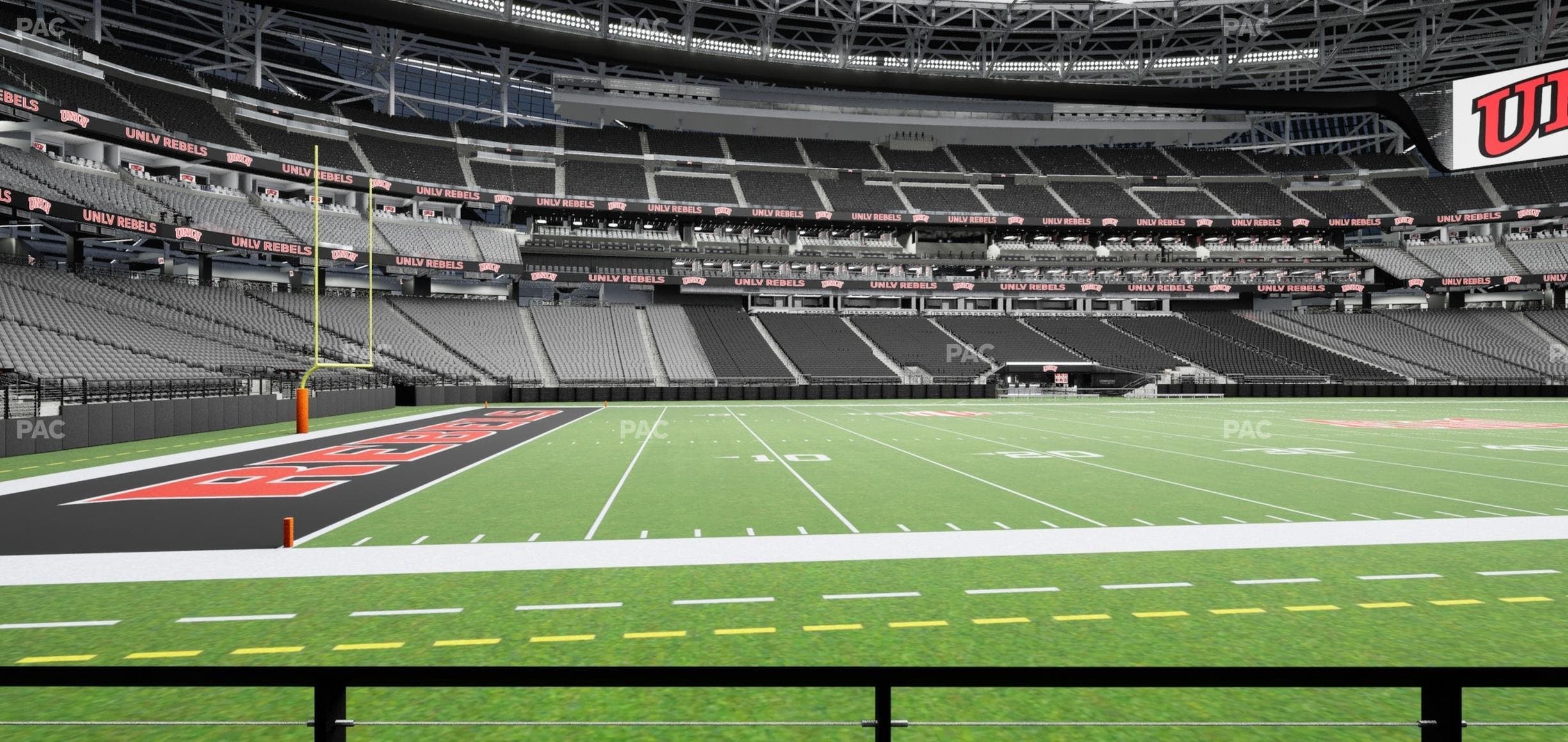 Allegiant Stadium - Section 116 Seat View