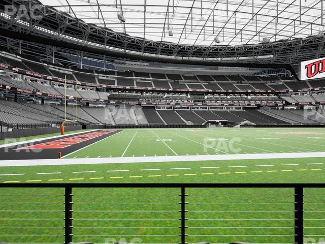 Allegiant Stadium - Section 116 Seat View