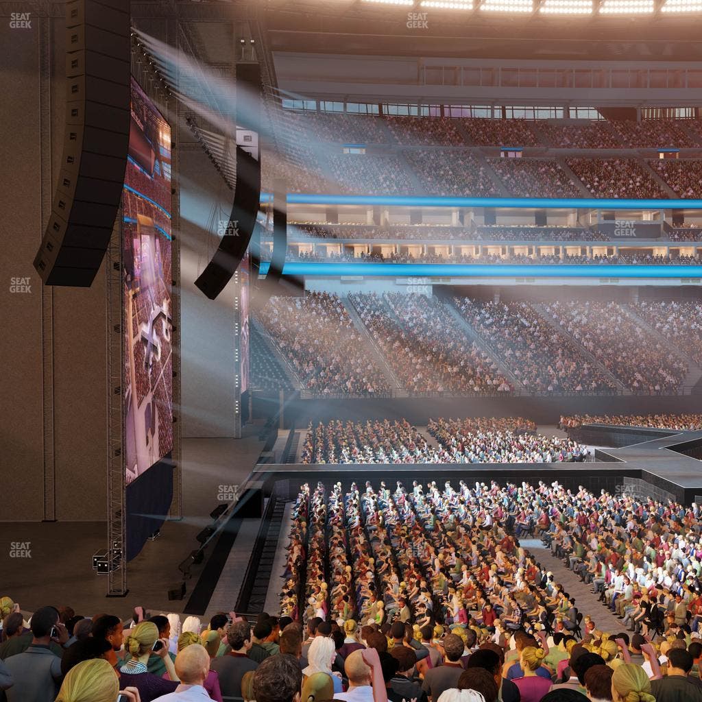 Allegiant Stadium - Section 117 Seat View