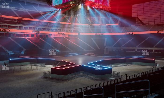 Allegiant Stadium - Section 117 Seat View