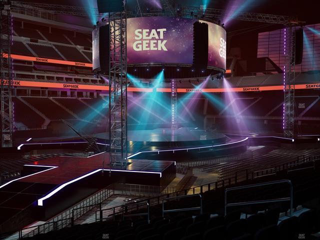 Allegiant Stadium - Section 117 Seat View