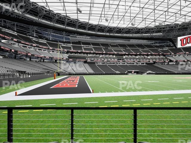 Allegiant Stadium - Section 117 Seat View