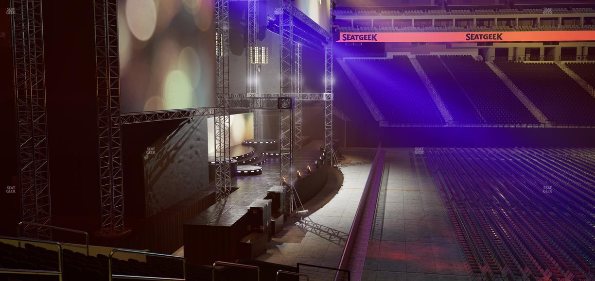 Allegiant Stadium - Section 117 Seat View