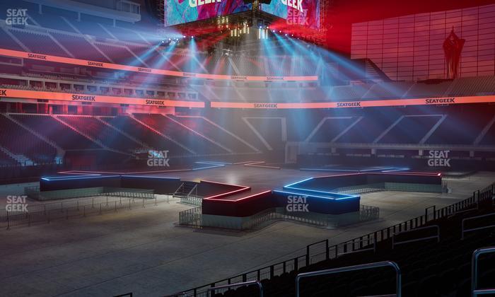 Allegiant Stadium - Section 118 Seat View