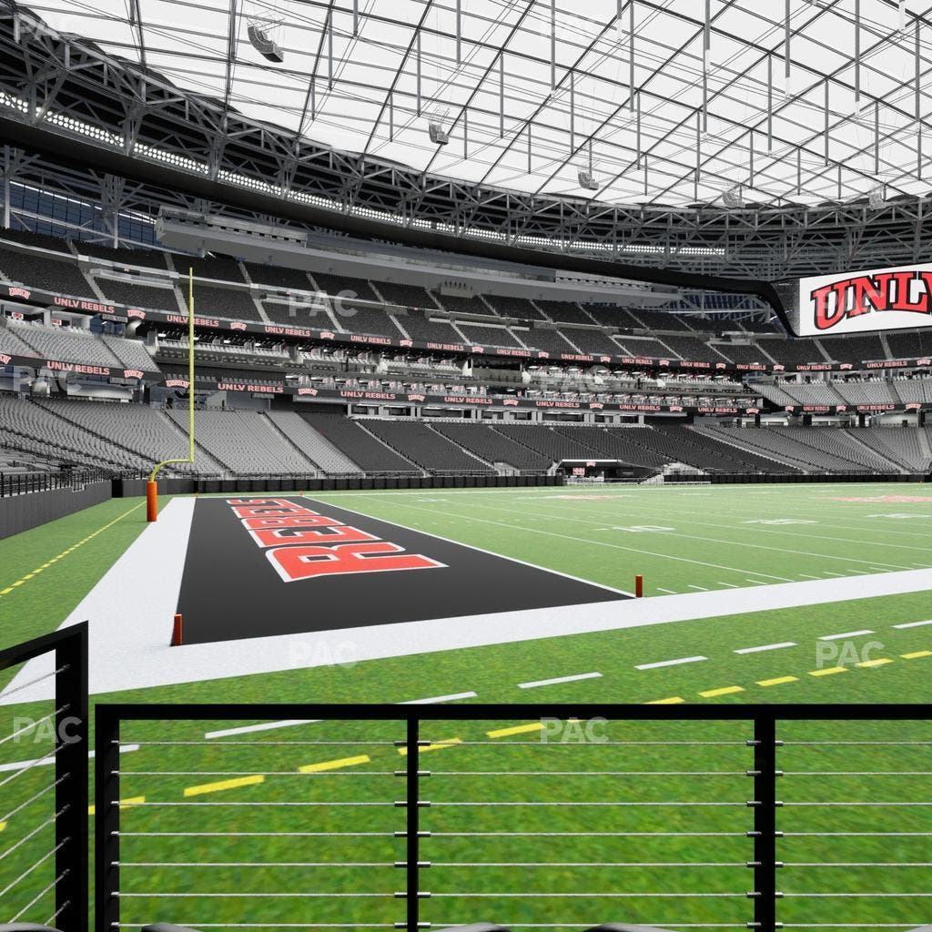 Allegiant Stadium - Section 118 Seat View