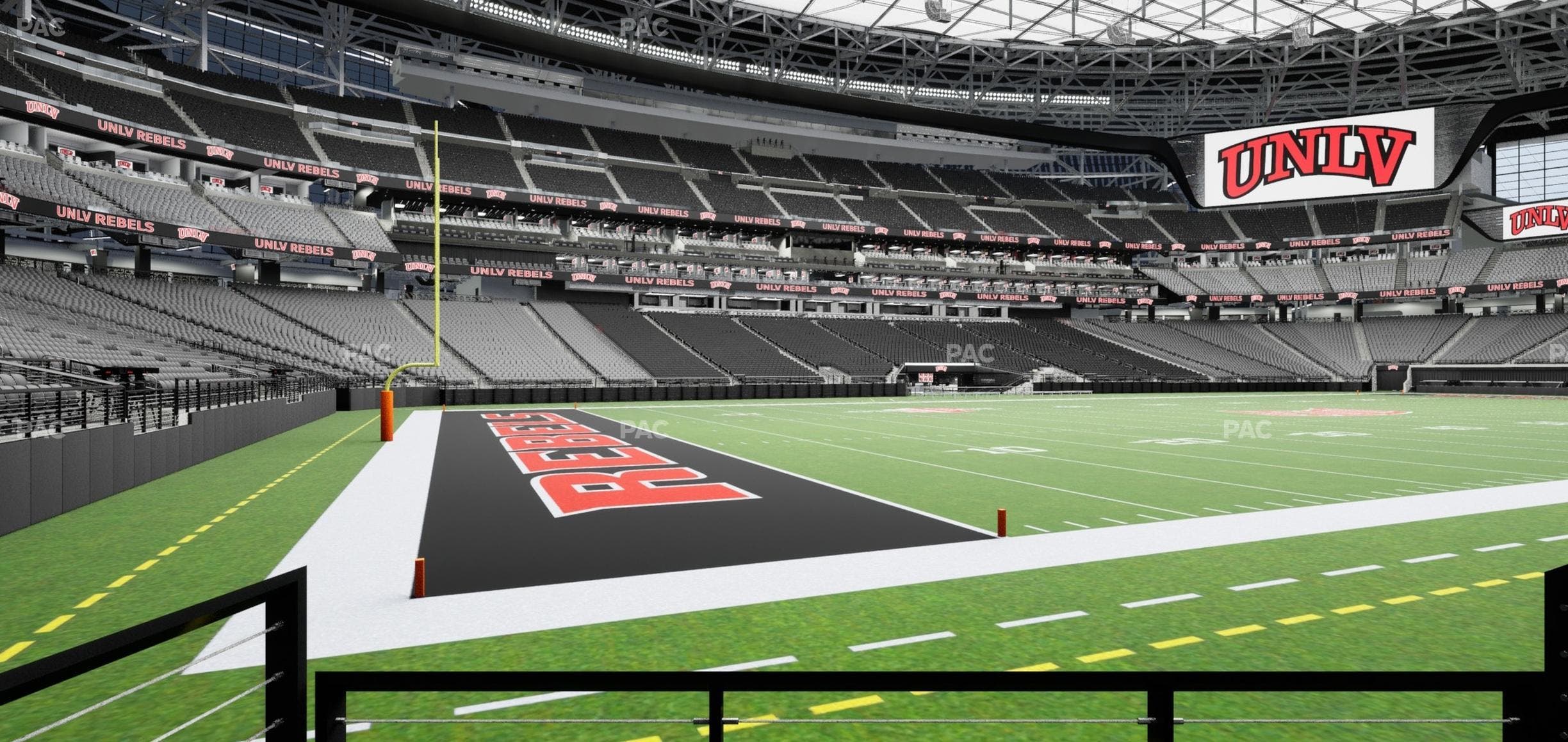 Allegiant Stadium - Section 118 Seat View