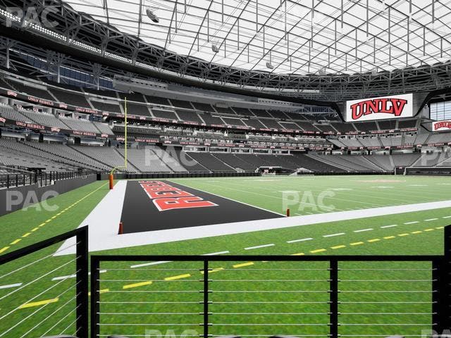 Allegiant Stadium - Section 118 Seat View