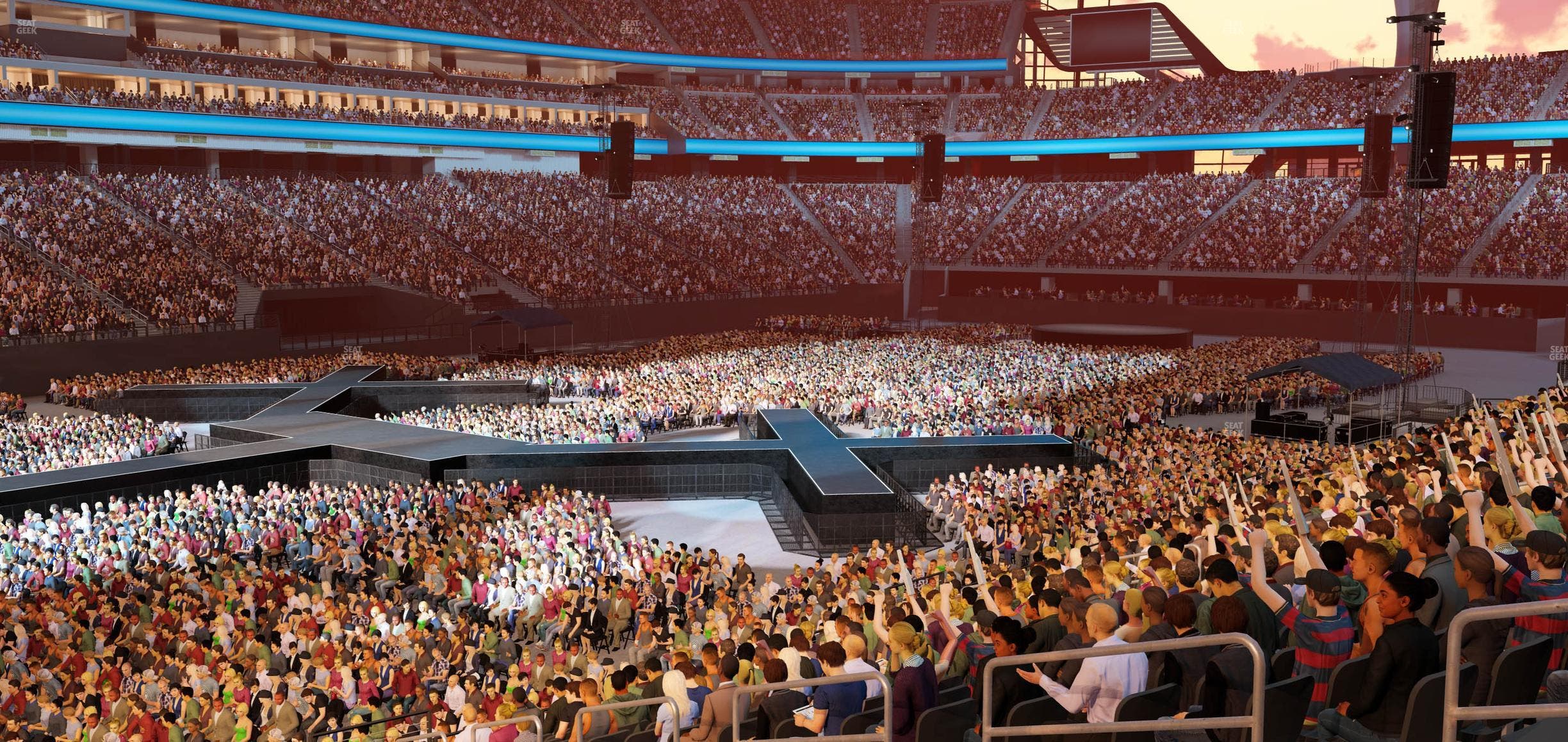 Allegiant Stadium - Section 118 Seat View