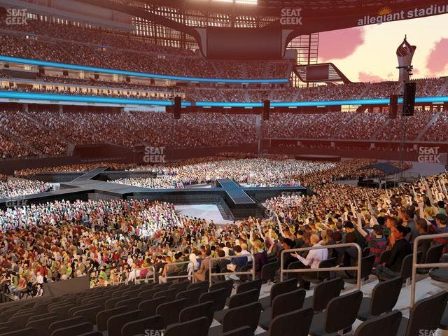 Allegiant Stadium - Section 118 Seat View