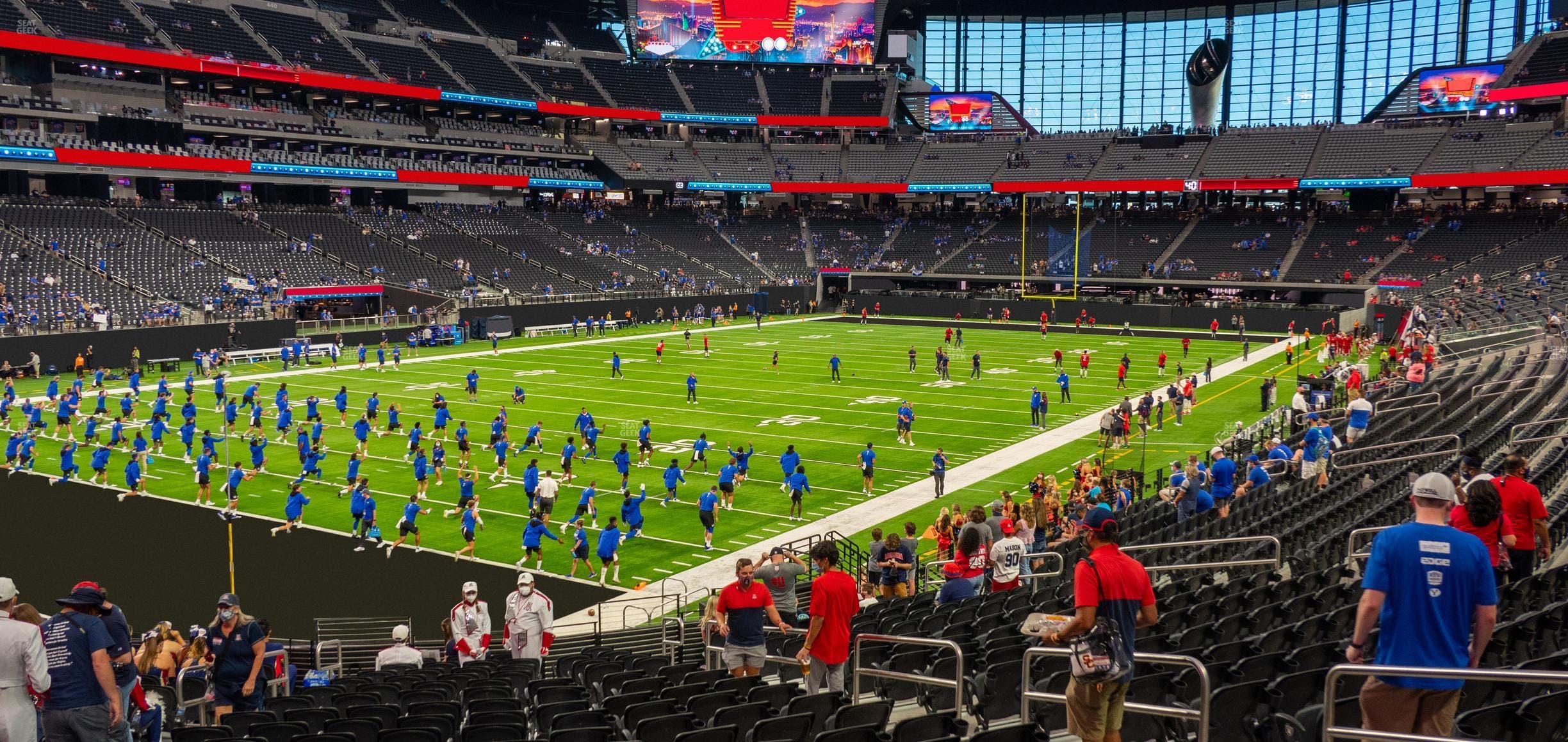 Allegiant Stadium - Section 119 Seat View