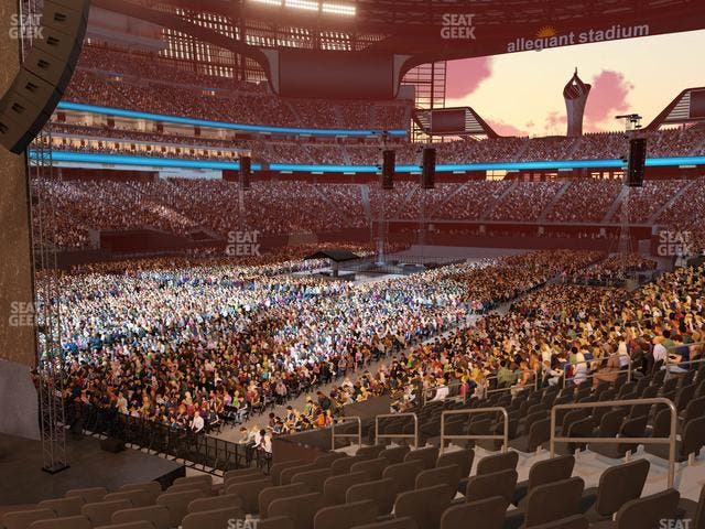 Allegiant Stadium - Section 119 Seat View
